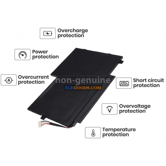 3.75V  30Wh  2 cells  Li-Polymer  Black