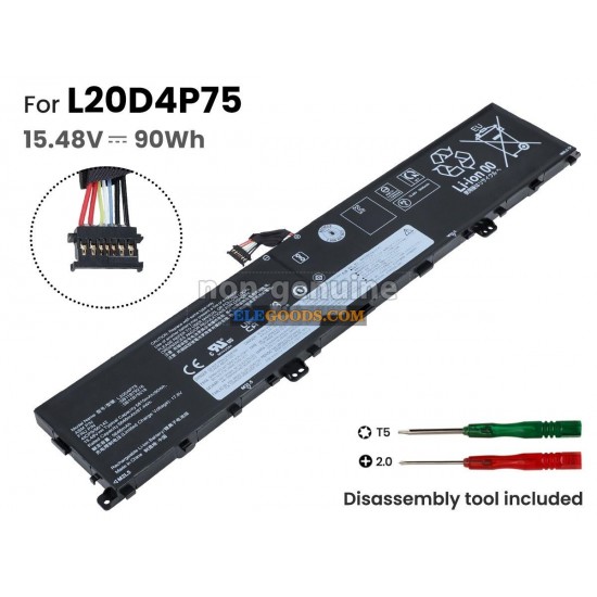 15.48V  90Wh  4 cells  Li-Polymer  Black